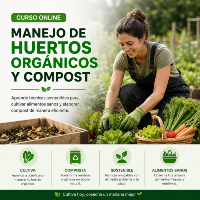 Curso Online: Manejo de Huertos Orgánicos y Compostaje