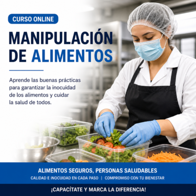 CURSO MANIPULACION DE ALIMENTOS