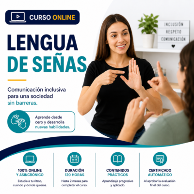 CURSO LENGUA DE SEÑAS