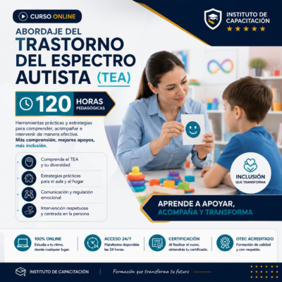 CURSO ABORDAJE DEL TRASTORNO DEL ESPECTRO AUTISTA (TEA)