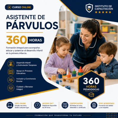 ASISTENTE DE PARVULOS 360 HORAS