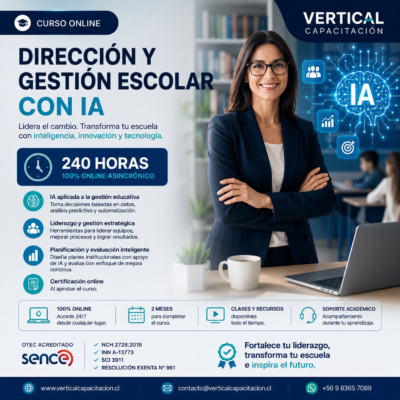 Direccion y Gestion Escolar con IA - Aplicada